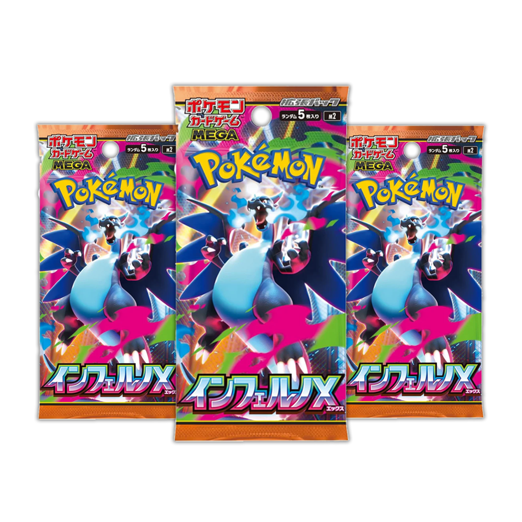 Pokémon Inferno X 3-pakning
