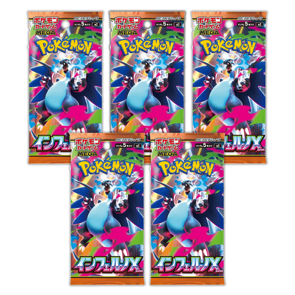 Pokémon Inferno X 5-pakning